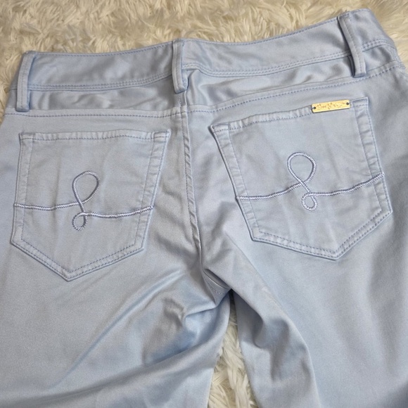 NWT Lilly Pulitzer Skinny Pants "Floral Pained Jean" - Picture 12 of 15